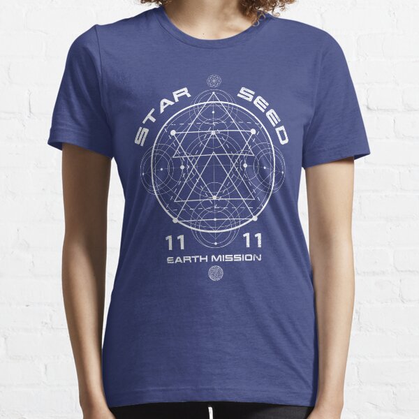 Starseed Sacred Geometry 1111 Essential T-Shirt