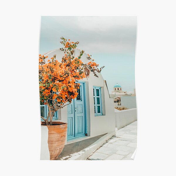 Greece Airbnb II #photography #greece #travel Poster