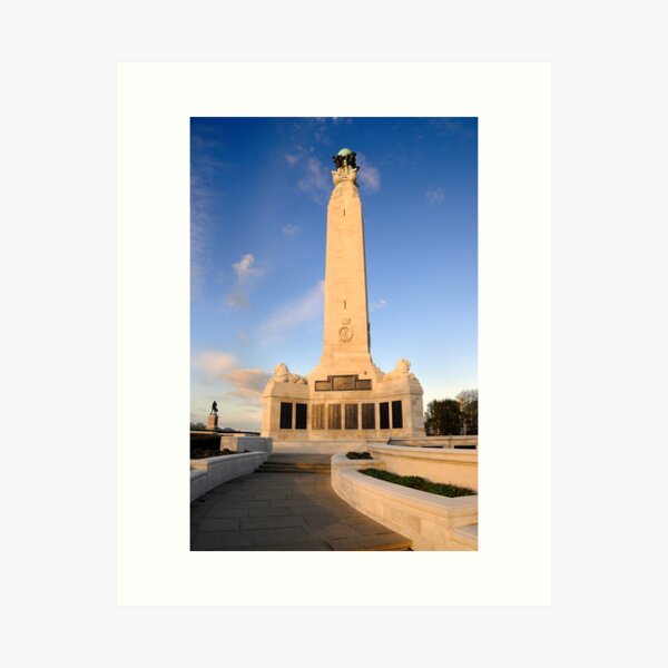 Artikelvorschau, Royal naval memorial in Plymouth, Devon, UK entworfen und verkauft von buttonpresser.