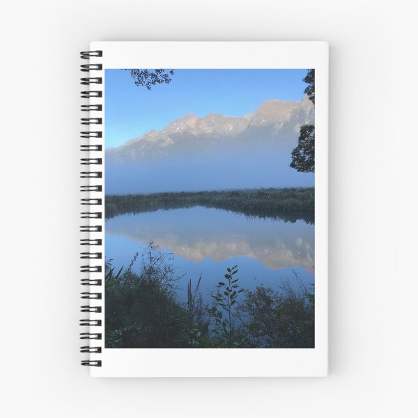 Item preview, Mountains over Mirror Lakes, New Zealand designed and sold by klc234.