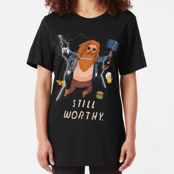 Still Worthy Slim Fit T-Shirt
