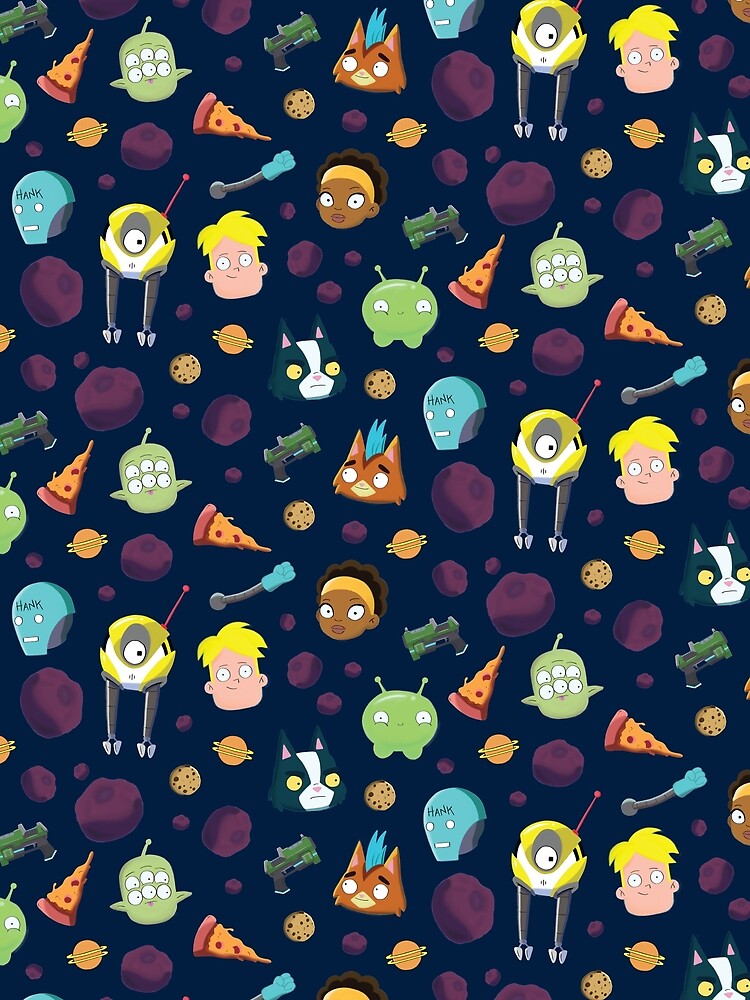 Final Space Character Pattern by fournaans