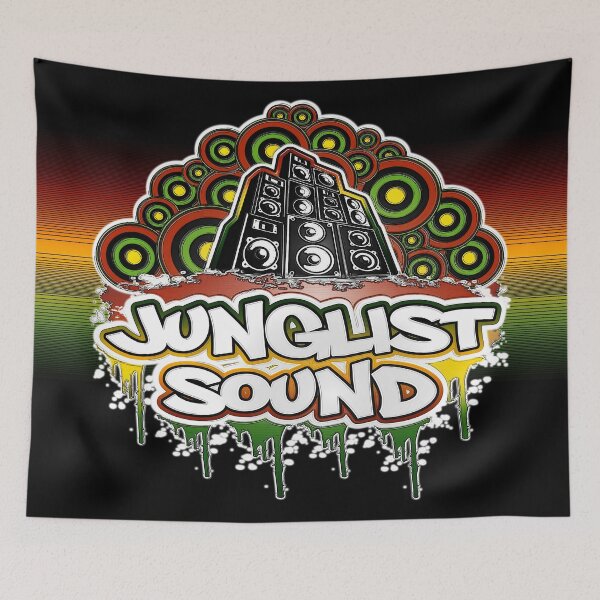 Item preview, Junglist Sound-RastaTargetMultiDripStack designed and sold by Klaus Bremner (Autotelic Art).