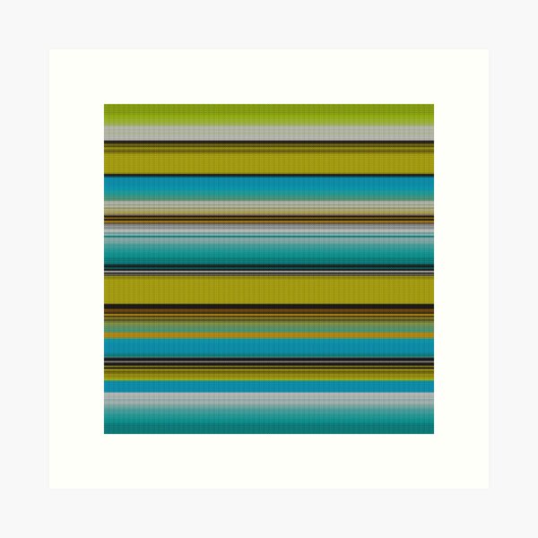 Aperçu de l'œuvre Serape mexicaine # 8 créée et vendue par Nartissima.