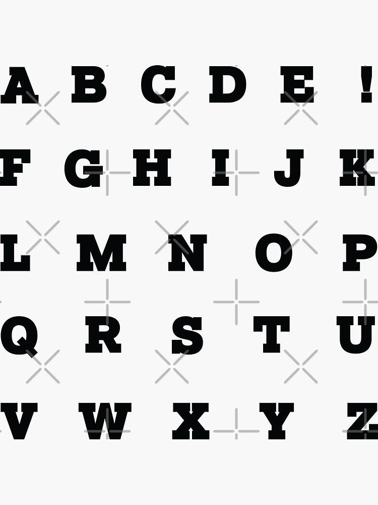 Letter U, Alphabet Letter Vinyl Decal / Cute Sticker / Crayon Monogram  Sticker / MacBook Decal/ Laptop Sticker/ Water Bottle Sticker 
