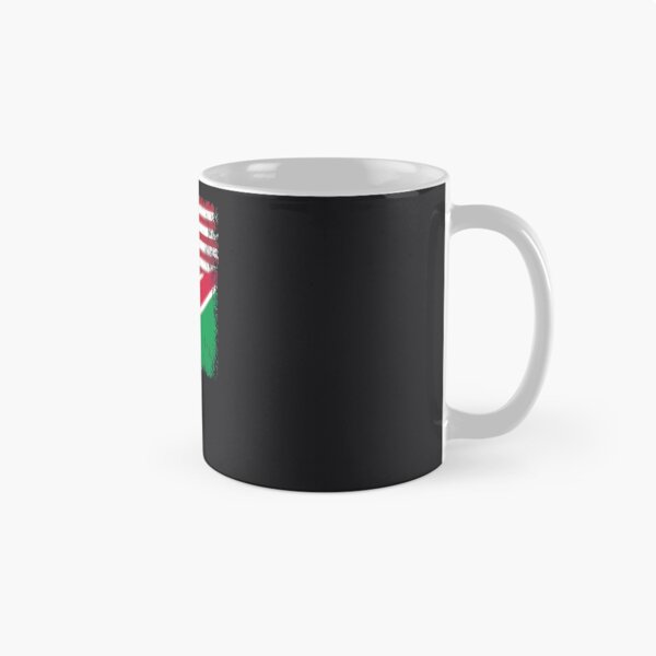 Item preview, Half Namibian Flag Design | Vintage Namibia USA Gift designed and sold by melsens.