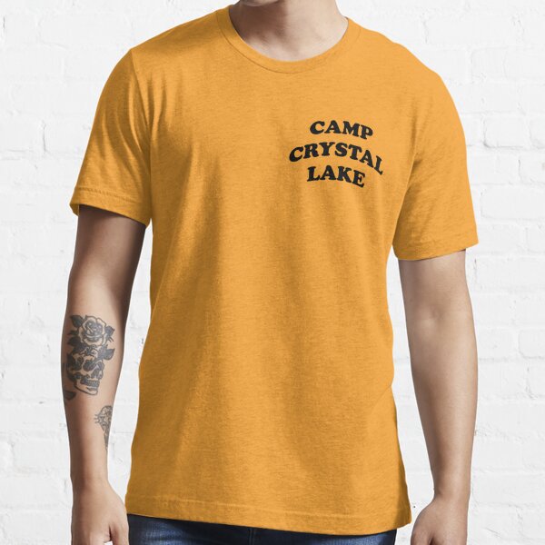 Holygery Mens Camp Crystal Lake Fashion Crew Neck Coton Short Sleeves T-Shirt 