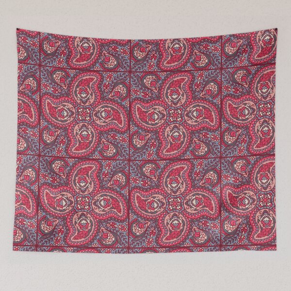 Item preview,  Hand drawn paisley motif illustration designed and sold by Limolida.
