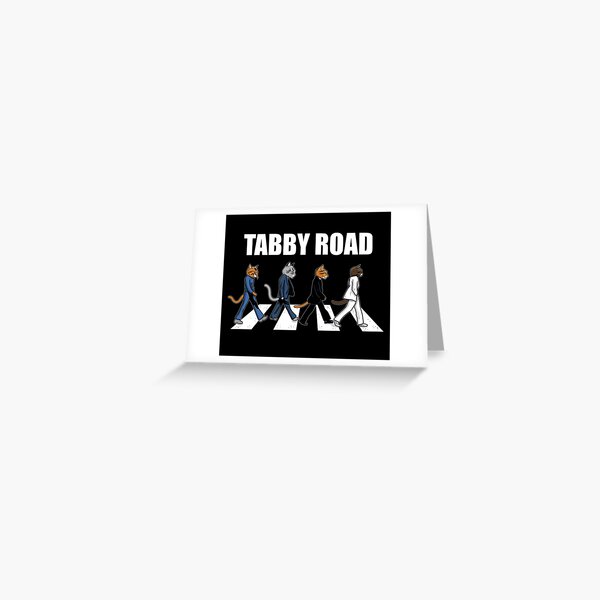 Tabby Road | Cool Cats Greeting Card