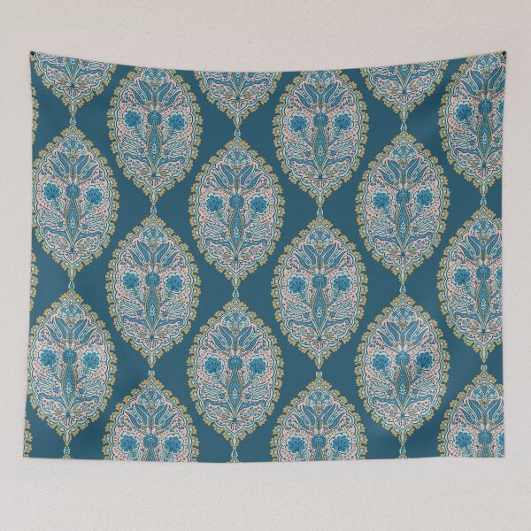Item preview,  Hand drawn paisley damask illustration. designed and sold by Limolida.