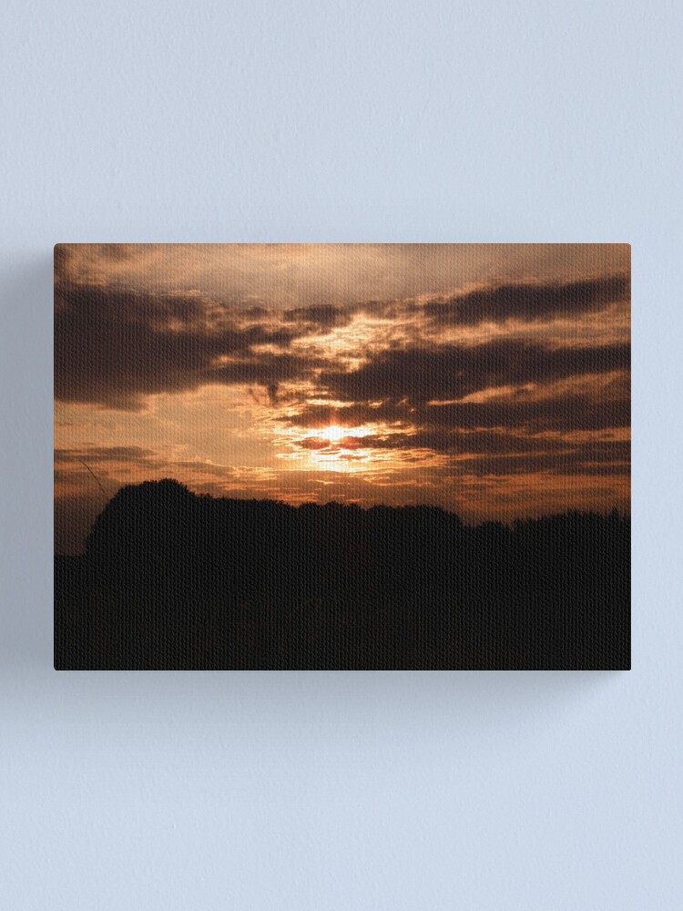 Alternate view of Kent Sunset 01 Canvas Print