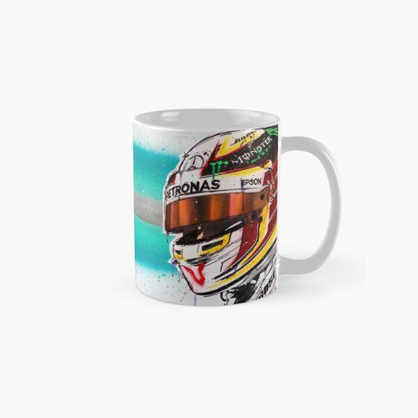 Lewis Hamilton F1 graffiti painting by DRAutoArt Classic Mug