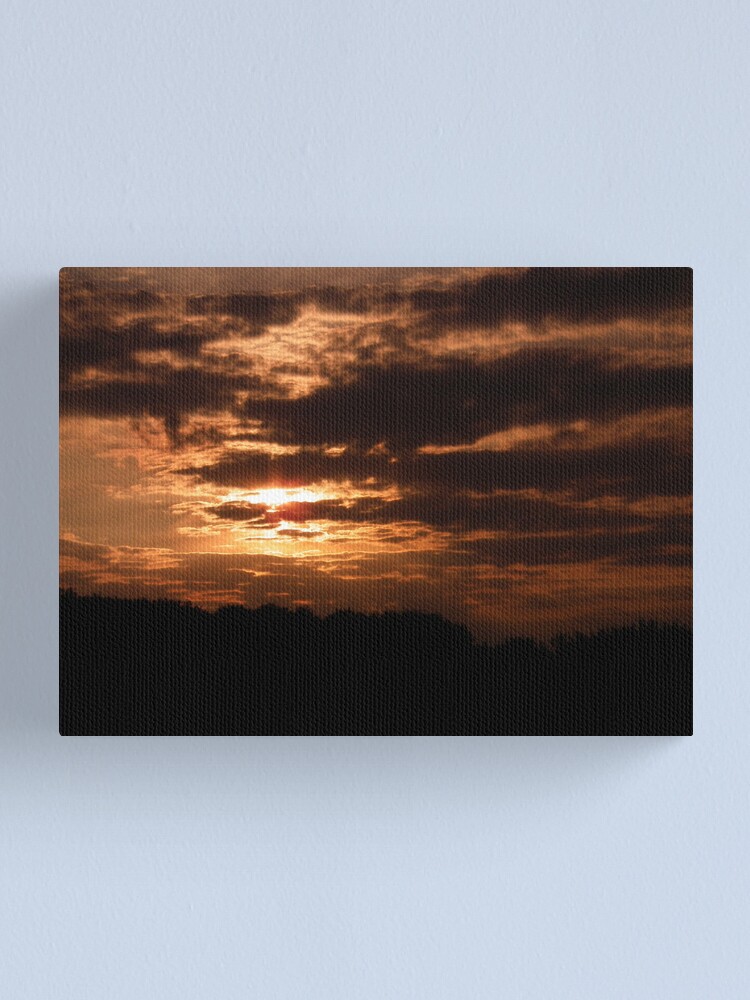 Alternate view of Kent Sunset 02 Canvas Print