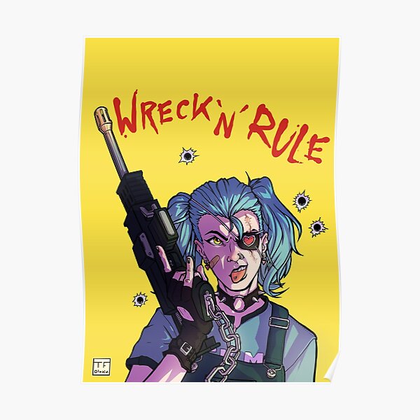 Wreck N Rule Holoform Whirl Poster For Sale By Tfotaku Redbubble 