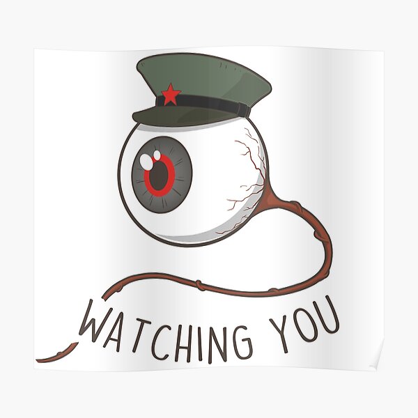 Big Brother Is Watching You Posters | Redbubble