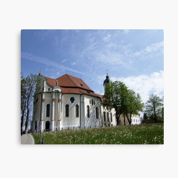 Wieskirche Leinwanddruck
