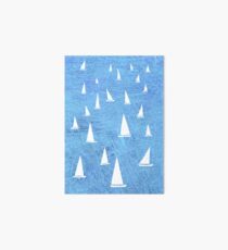 Sailing Art Board Print