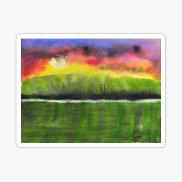 Storm Clearing at Sunrise Sticker