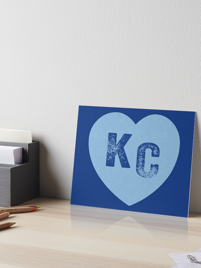 Baby Blue KC Heart Kansas City Hearts I Love Kc heart Kansas city