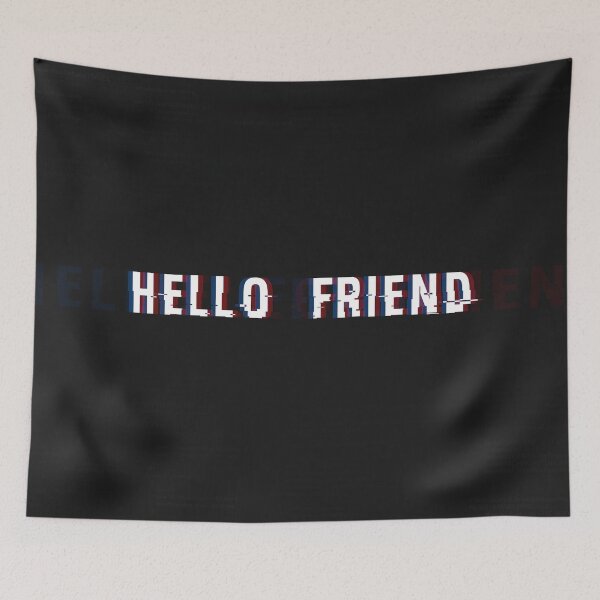 Item preview, HELLO FRIEND designed and sold by GryphDesigns.