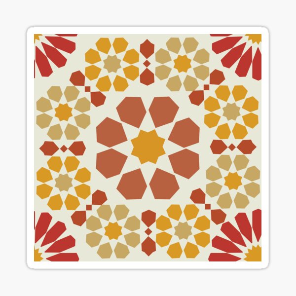 Item preview, Alhambra Geometrics THREE designed and sold by Big Fat Arts Gallery.