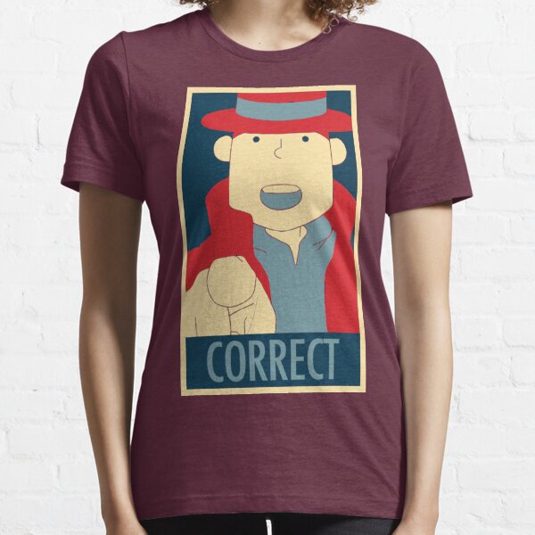 Correcto, el dedo acusador Camiseta esencial