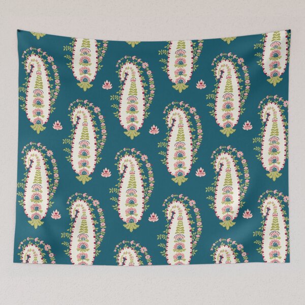 Item preview,  Hand drawn arabesque floral paisley  designed and sold by Limolida.