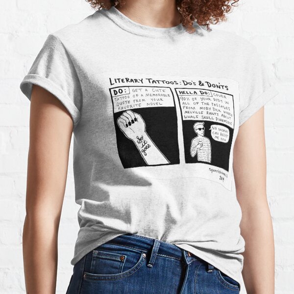 Literary Tattoos Classic T-Shirt