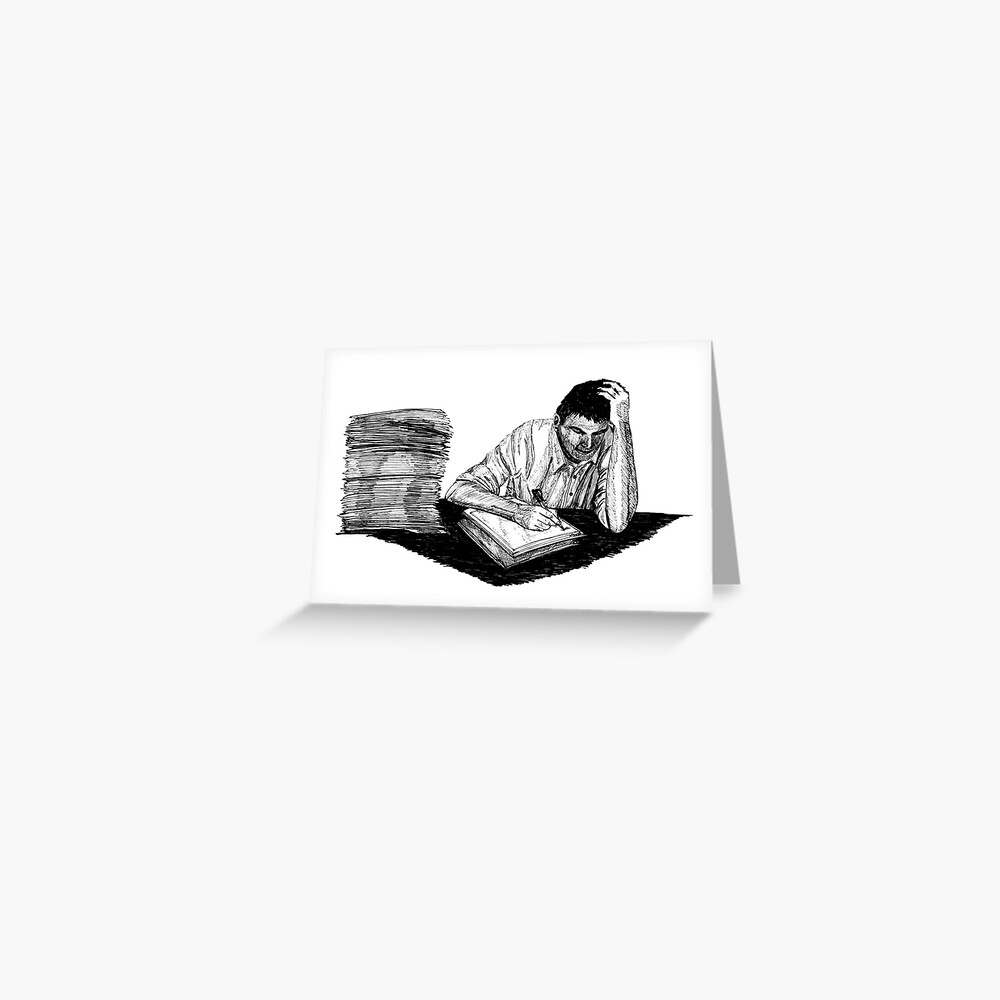 All Work And No Play Greeting Card (Blank) Greeting Card