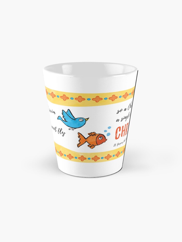 Alternate view of St Gregory Theologian quote Mug