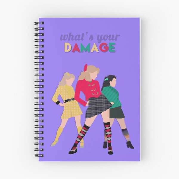 Item preview, What's Your Damage? - Heathers the Musical designed and sold by miralouise.