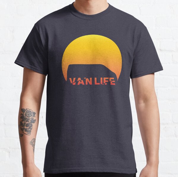 VANLIFE sunset t5 T-shirt classique