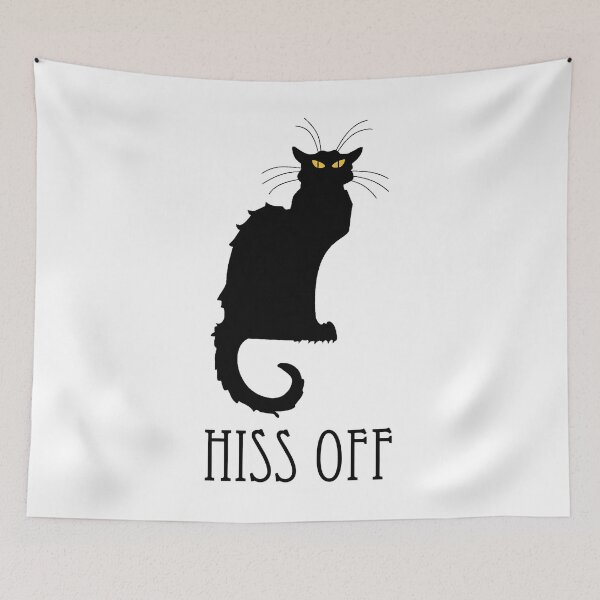 Item preview, Hiss Off Piss Off Cat Funny Design designed and sold by Cat Lady Designs.