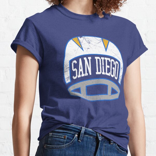 San Diego Retro Helmet - Blue Classic T-Shirt