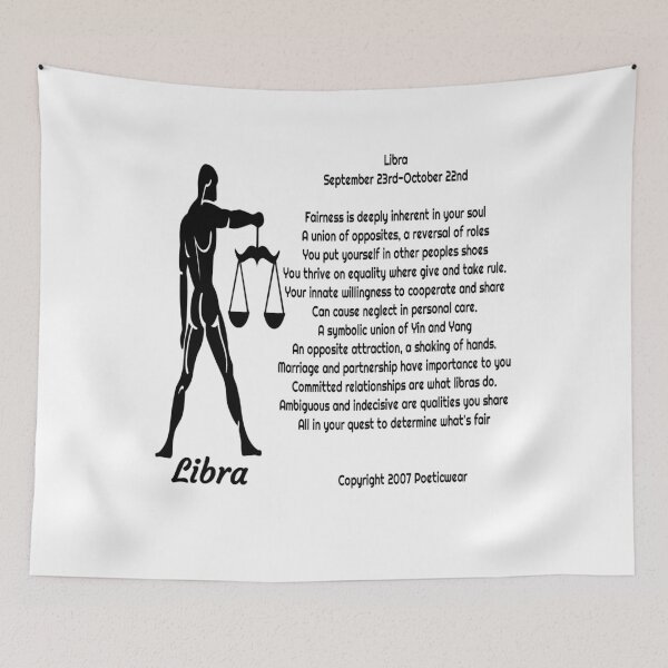 Item preview, What's Your Sign? Are You The Fair-Minded Libra? designed and sold by poeticwear.