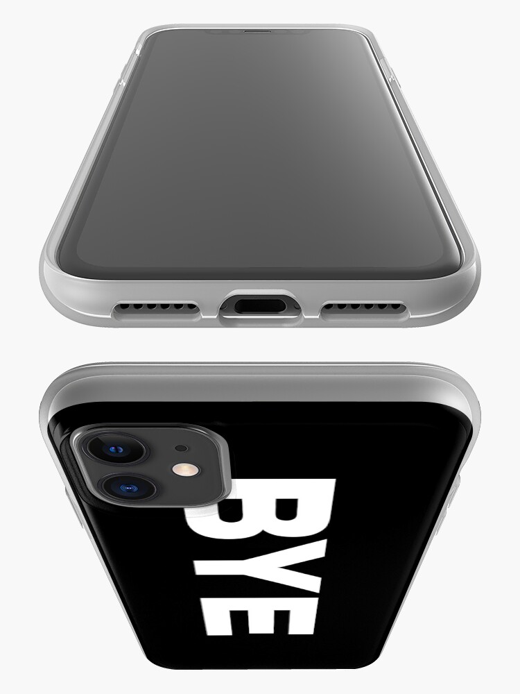 Alternate view of BYE iPhone Case & Cover