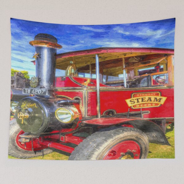 Item preview, Foden Steam Lorry Art designed and sold by Londonimages.