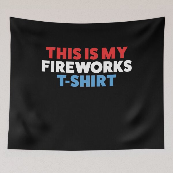 Item preview, Funny Fireworks Shirt designed and sold by ChiChingTees.