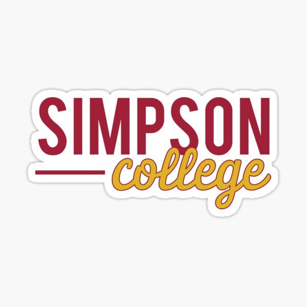 Vintage Simpson College T-shirt Small School Tee 