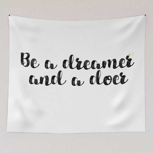 Item preview, Dreamer and Doer Quote designed and sold by denisethorn.