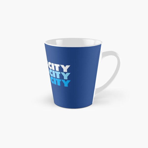 Retro KC Royal Blue & Light Blue Kansas City Crown Town KC Baseball Fans Wear Kansas city KC Face mask Kansas City facemask Tall Mug