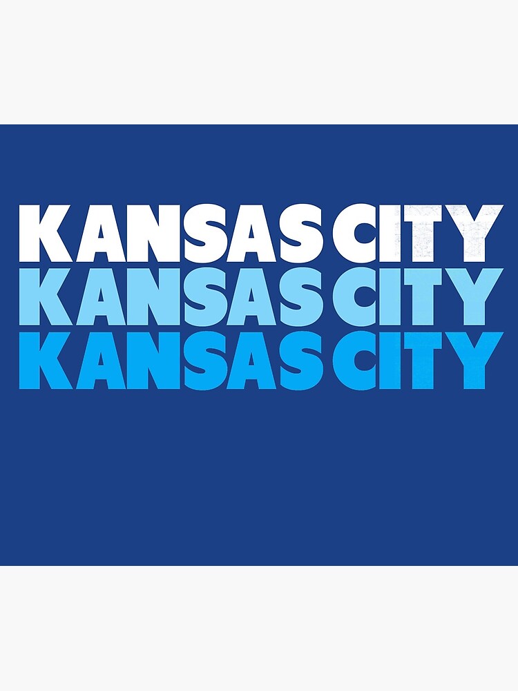 Retro KC Royal Blue & Light Blue Kansas City Crown Town KC Baseball Fans Wear Kansas city KC Face mask Kansas City facemask by kcfanshop
