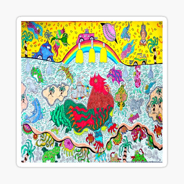 Supersonic Key West Gypsy Blast Sticker