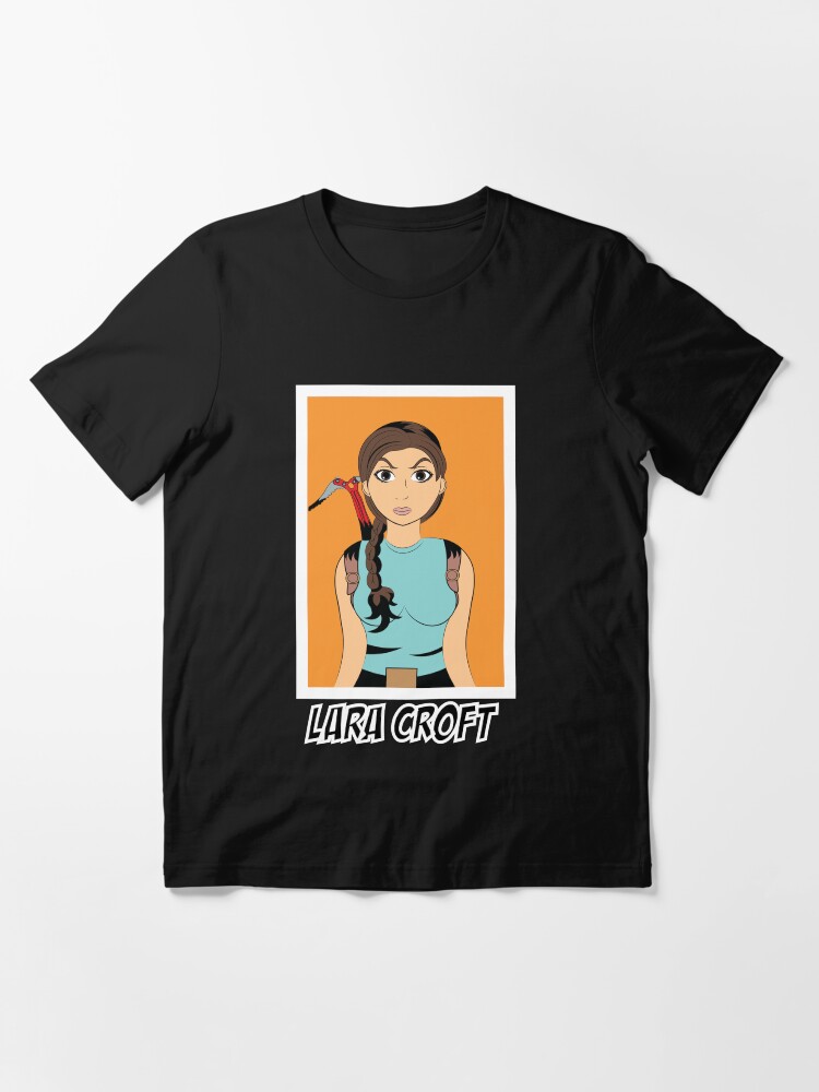 Alternate view of Lara Croft Tomb Raider Essential T-Shirt