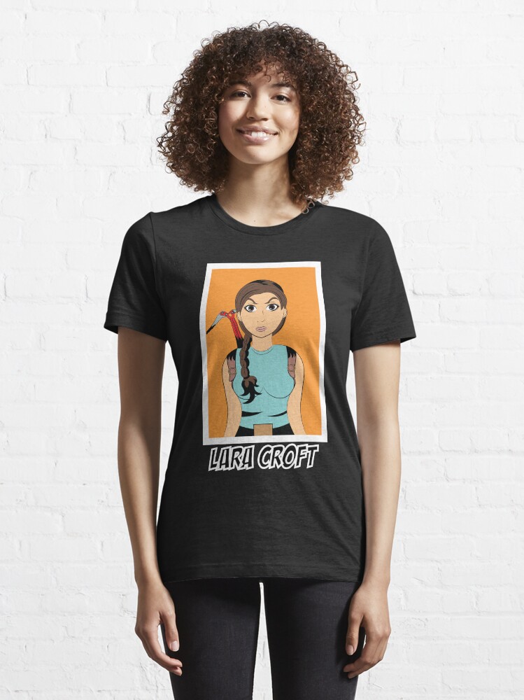 Alternate view of Lara Croft Tomb Raider Essential T-Shirt