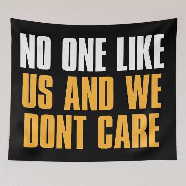Item preview, No One like Us and We dont care, Pittsburgh Sports Black designed and sold by elhefe.