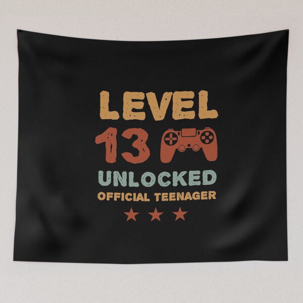 Item preview, Level 13 Unlocked Official Teenager designed and sold by MooonTees.
