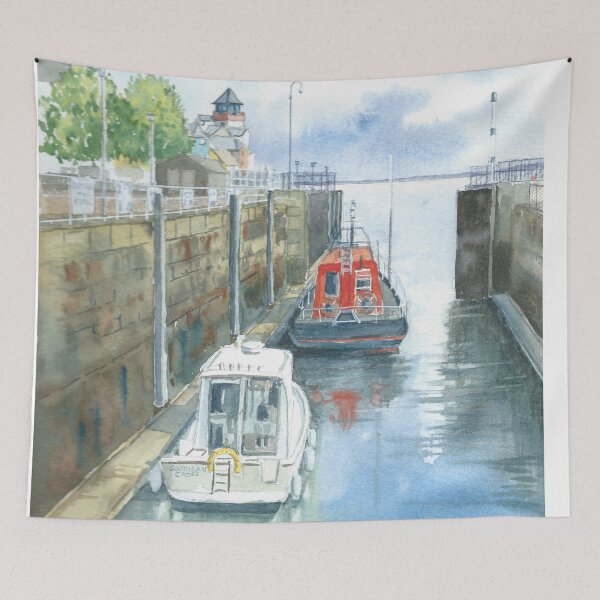 Item preview, Leaving Portishead Marina designed and sold by ingridslatter.