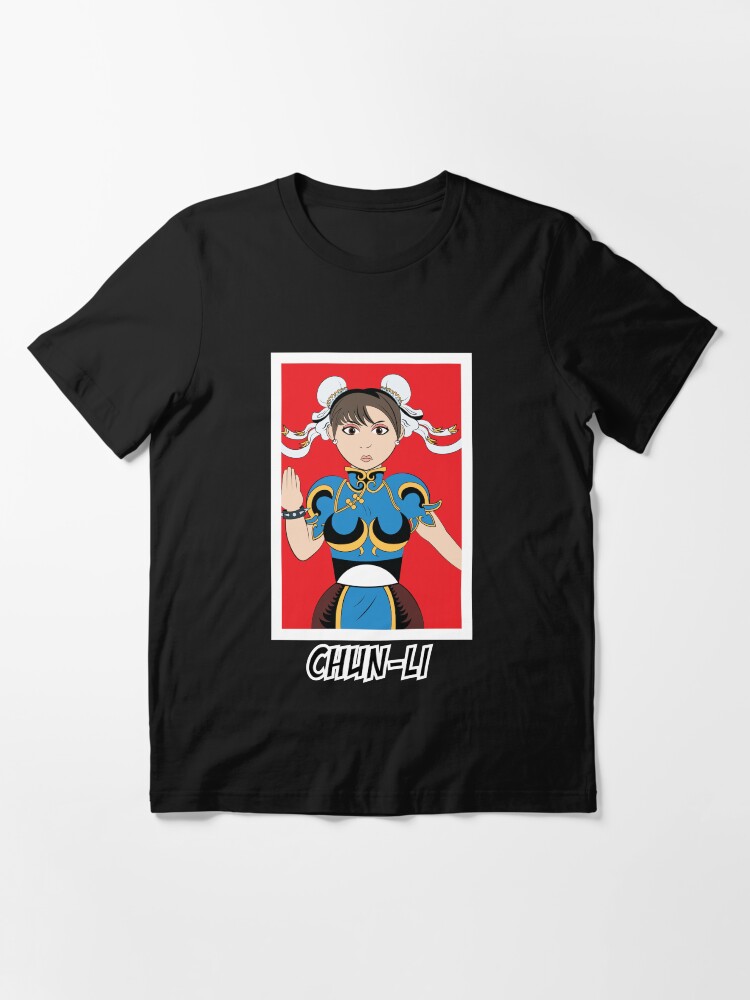 Alternate view of Chun-Li Street Fighter 2 Essential T-Shirt