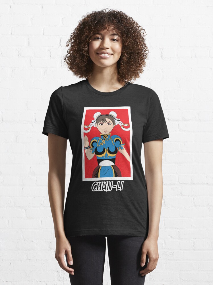 Alternate view of Chun-Li Street Fighter 2 Essential T-Shirt